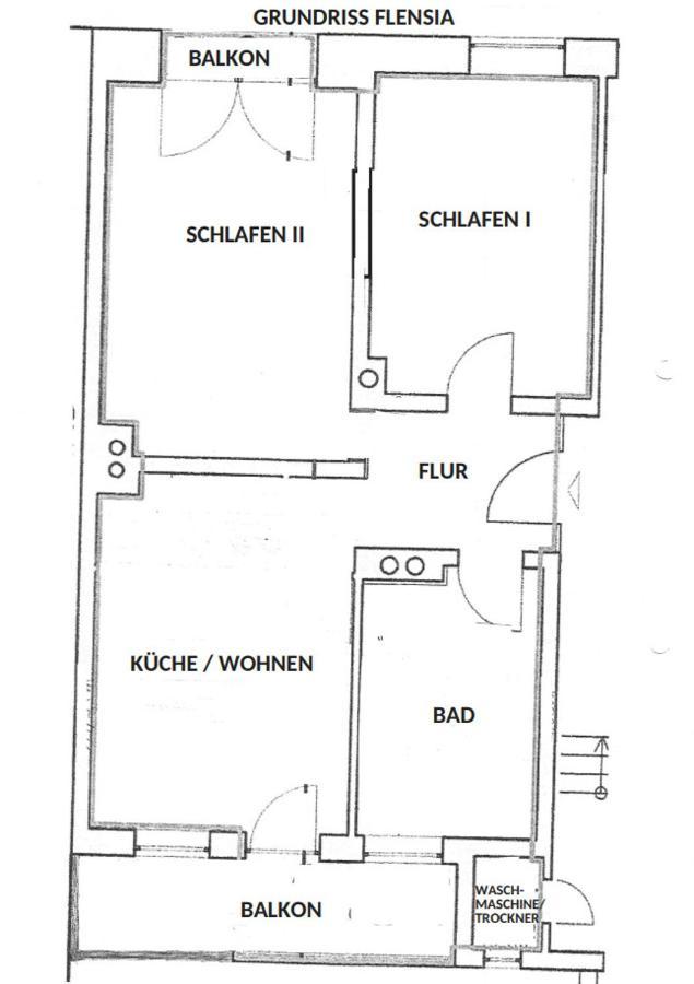 Fewo1846 - Flensia - Geschmackvoll Eingerichtete Wohnung Mit 2 Schlafzimmern Und Balkon Flensbourg Extérieur photo